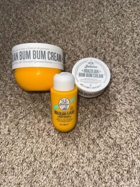 ✨100% BRAND NEW SOL DE JANEIRO BRAZILIAN BUM BUM CREAM & SHOWER CREAM GEL!!✨